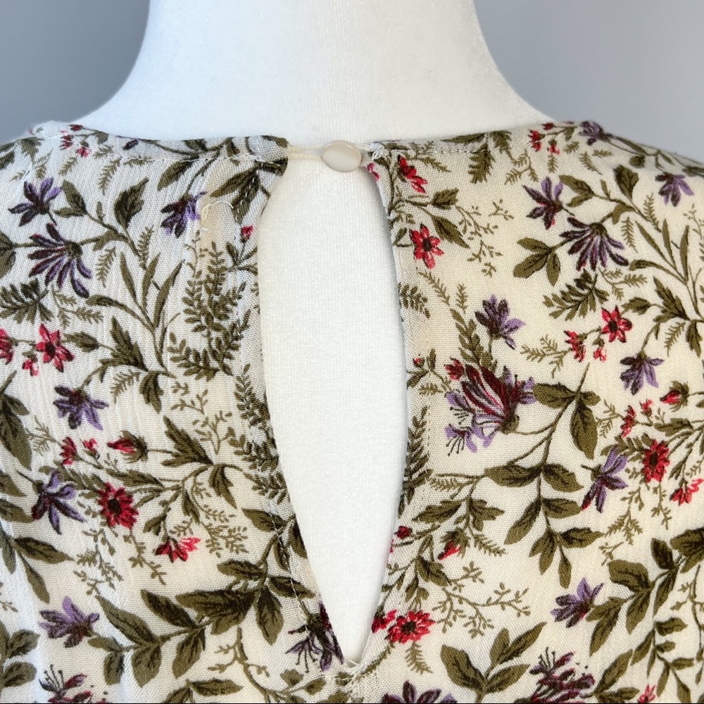 URBAN OUTFITTERS Rachele Tiered Ruffle Long Sleeve Babydoll Dress ✨ - Picture 5 of 7